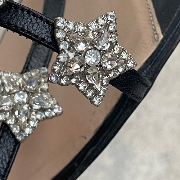Authentic Manolo Blahnik sandals with crystal stars. - Picture 6 of 17